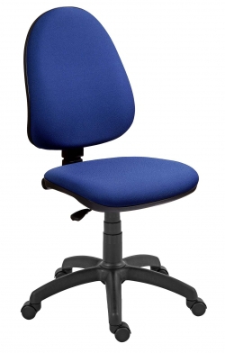 Kancelářská židle Panther  - koženka modrá