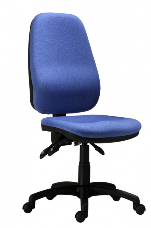Kancelářská židle 1540 ASYN  - koženka šedá