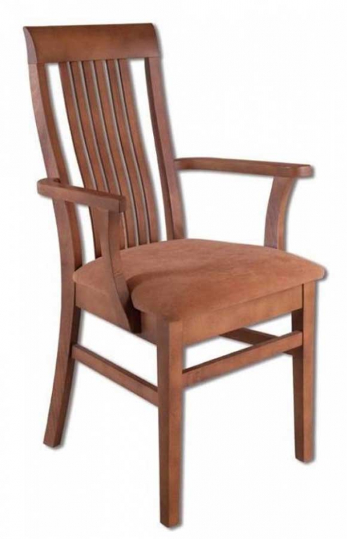 Dřevěná židle KT178  -Bělený