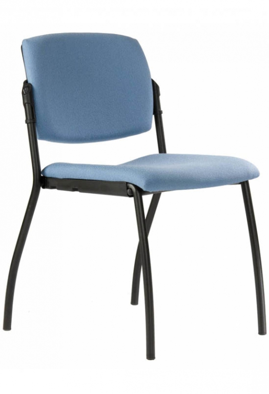 Konferenční židle 2091 N Alina  - koženka modrá