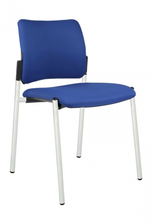 Konferenční židle 2171 C Rocky  - koženka bílá