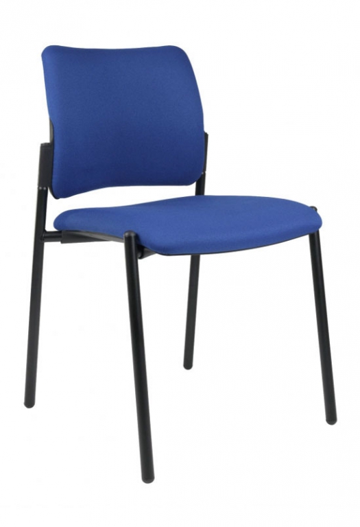 Konferenční židle 2171 N Rocky  - koženka modrá