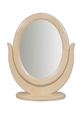 Zrcadlo samostojné 32x12x37cm - Dub - POSLEDNÍ KUS