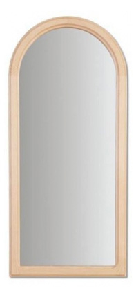 Zrcadlo zaoblené LA106 - 56x108cm - Borovice - POSLEDNÍ KUS