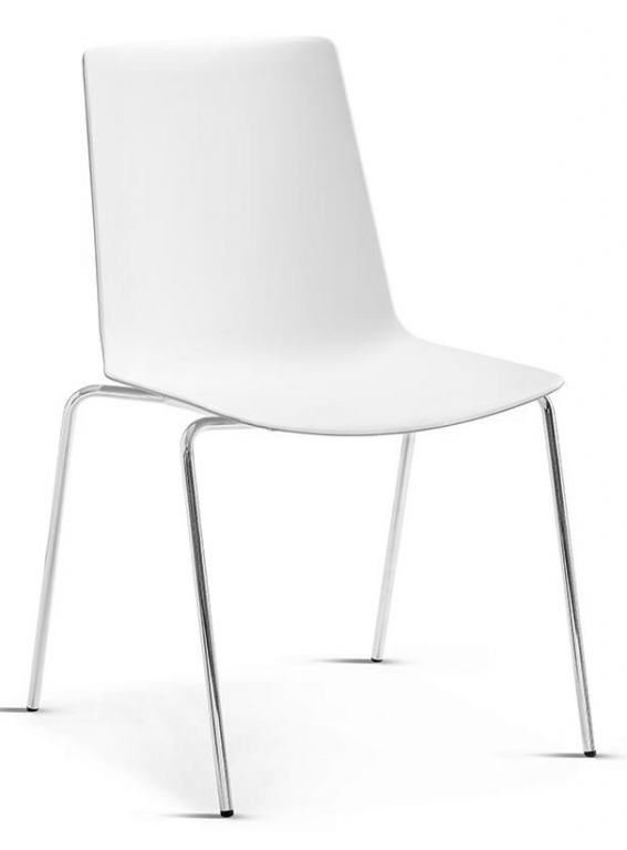 Konferenční židle NOOI - 6606-200  - Bílá/světle modrá
