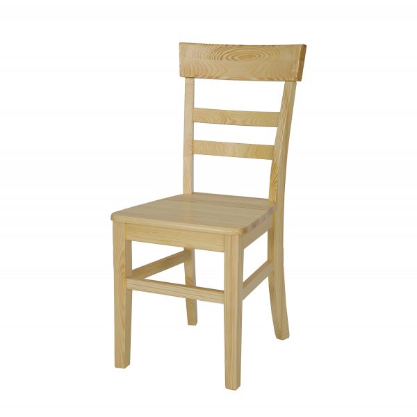 Dřevěná židle KT123 - 41x49x92cm - Borovice