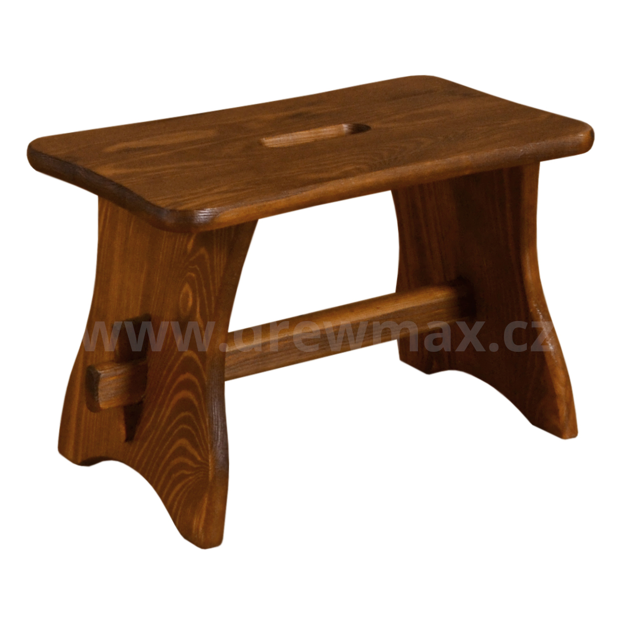 Dřevěná stolička v.25cm - Dub