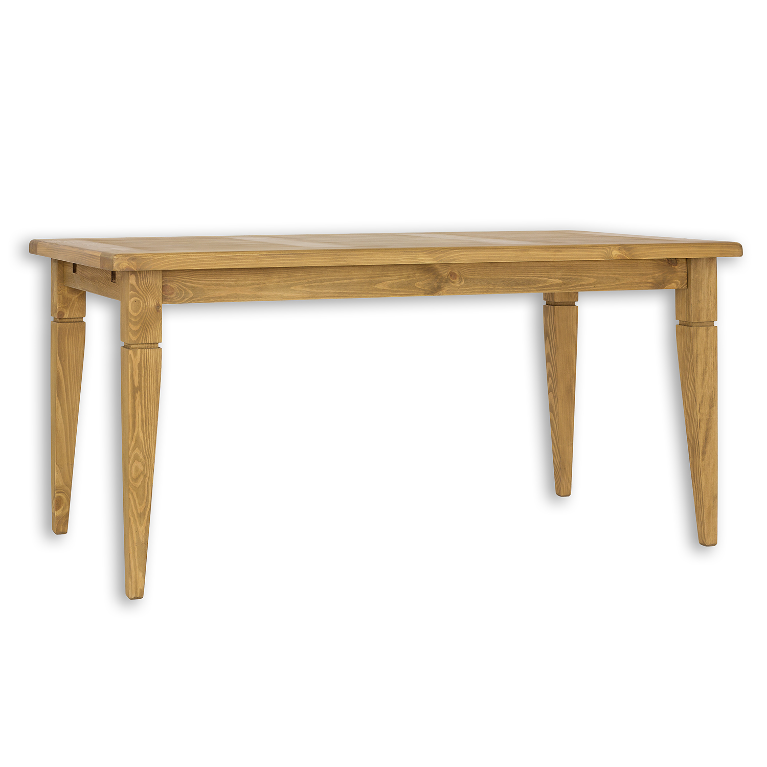 Jídelní stůl z masivní borovice, 160x76x90cm - Rustikal 