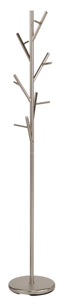 Stojanový věšák 30x170cm - Stříbrná