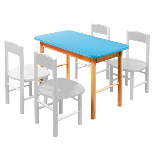 Dřevěný stoleček v různých barvách 63x35x48cm