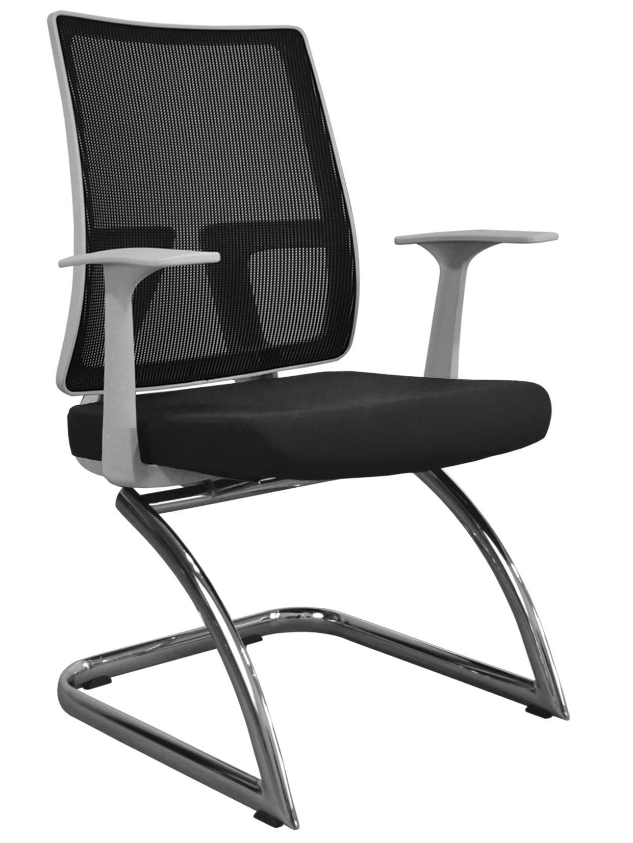 Jednací židle - Libra Conference W - Bílý plast