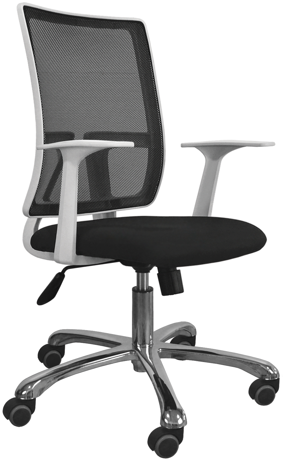 Kancelářská židle - Libra Low W - Bílý plast