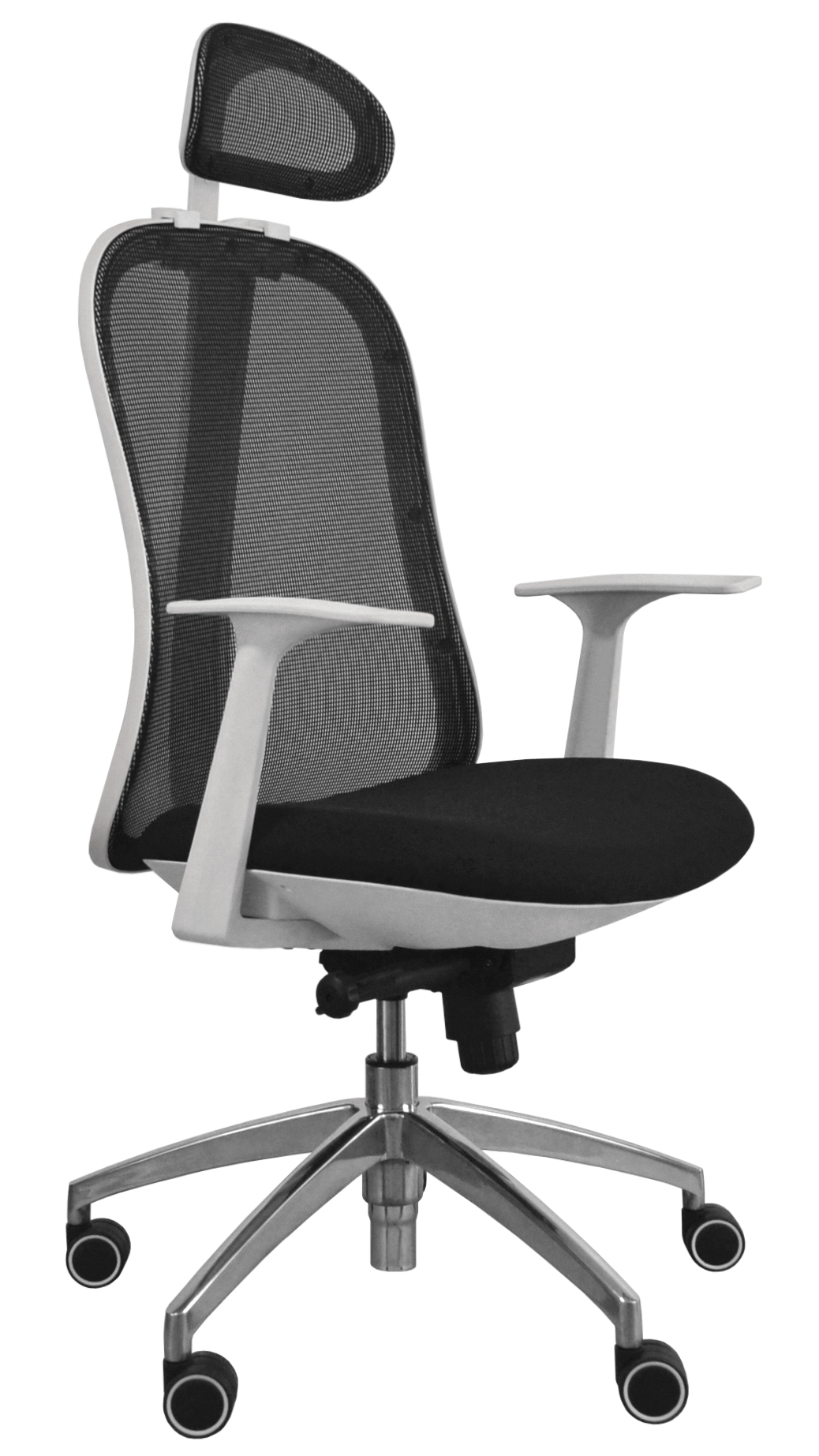 Kancelářská židle - Libra High W - Bílý plast