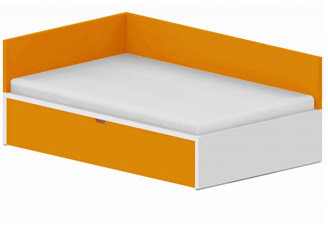 Dětská postel 120x200cm s úložným prostorem Ema - Orange