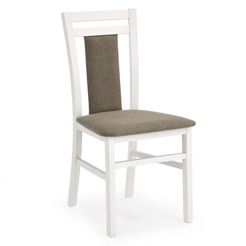 Dřevěná jídelní židle Hubert - 45x51x90cm - Bílá
