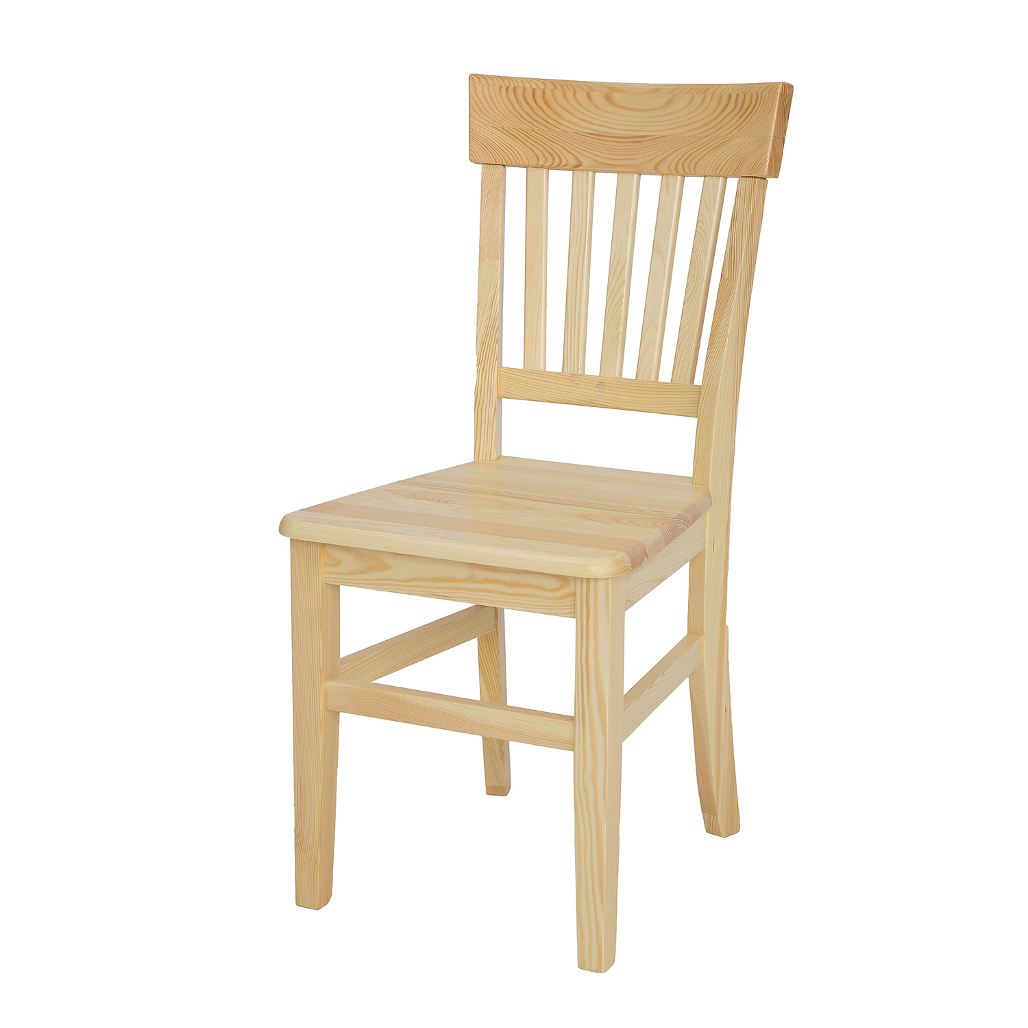 Dřevěná židle KT119 Borovice  - 41x39x92cm - Borovice