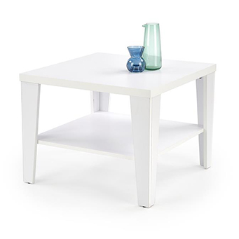 Konferenční stolek Manta 70x70x54cm - Bílá - doprodej